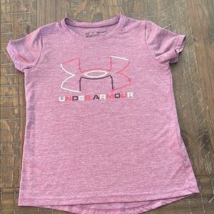 Under Armour Pink Short Sleeve Tee